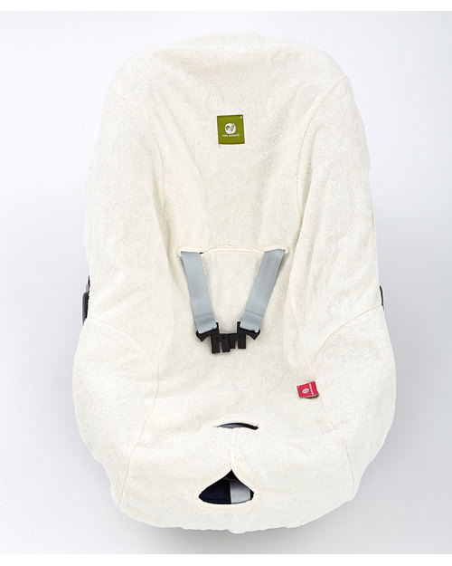 Nati Naturali Copriovetto - Bianco - 100% Spugna di Cotone Naturale Cappottine e Rivestimenti