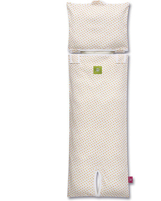 Nati Naturali Fodera per Materassino Seggiolino Auto (9-18 kg) - Fiori - 100% Jersey di Cotone Bio (materassino non incluso) Accessori Seggiolini Auto
