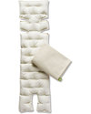 Nati Naturali Materassino per Seggiolino Auto in Pula di Farro + Fodera estraibile 100% Cotone Naturale Accessori Seggiolini Auto