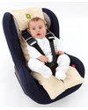 Nati Naturali Materassino per Seggiolino Auto in Pula di Farro + Fodera estraibile 100% Cotone Naturale Accessori Seggiolini Auto