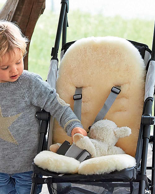Nati Naturali Schienale in Vello d'Agnello per Passeggino Accessori Vari