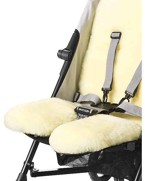 Nati Naturali Schienale in Vello d'Agnello per Passeggino Accessori Vari