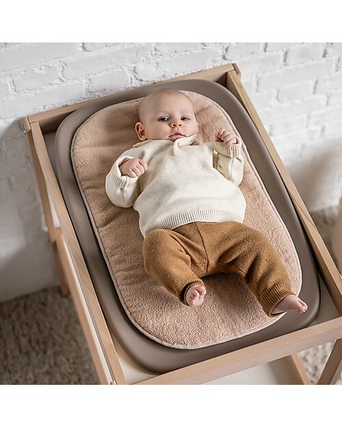 Nattou Cuscino per Fasciatoio Care - Sabbia - Cotone Accessori per Fasciatoi