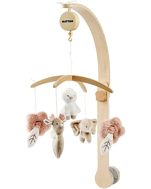 Nattou FanFan Giostrina Musicale in Legno Giostrine