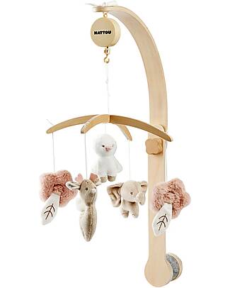 Nattou FanFan Giostrina Musicale in Legno Giostrine