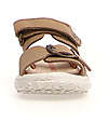 Naturino Sandalo Nias - Beige - in Pelle - Chiusura con Fibbia e Velcro Sandali