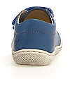 Naturino Scarpe di Pelle Cocoon Low - Blu - Suola in Morbida Gomma Sneakers
