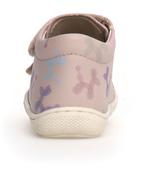 Scarpe Primi Passi Naturino Cocoon VL Calf - In Pelle Morbida, Con Caviglia Imbottita E Suola In Gomma Protettiva, Per Bambine