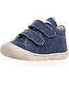 Naturino Scarpe in Canvas Cocoon Velcro - Blu - Jeans - Suola in Morbida Gomma - Adatte per i Primi Passi Sneakers