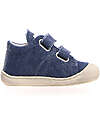 Naturino Scarpe in Canvas Cocoon Velcro - Blu - Jeans - Suola in Morbida Gomma - Adatte per i Primi Passi Sneakers