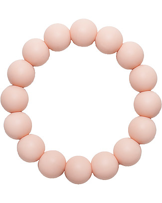 Nibbling Bracciale/Massaggiagengive ad Anello - Kew Pesca - 100% Silicone Alimentare Massaggiagengive