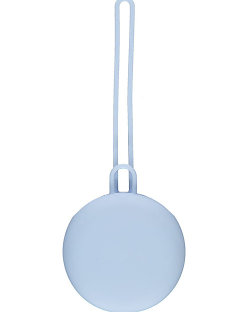 Nibbling Custodia Proteggi Ciuccio - Celeste - 100% Silicone Alimentare Ciucci