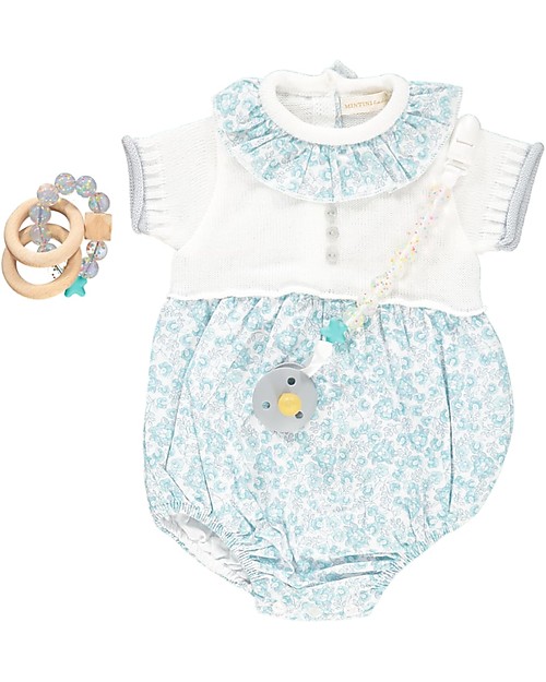 Nibbling Reggiciuccio Universale Morbido - Pluto Acqua - 100% Silicone Alimentare e Chiusura a Scomparsa! Catenelle Portaciuccio