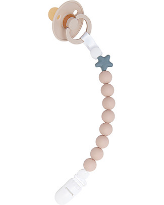 Nibbling Reggiciuccio Universale Morbido - Pluto Oat - 100% Silicone Alimentare e Chiusura a Scomparsa! Ciucci