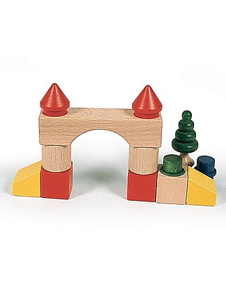 NICToys Set Costruzioni - 19 pezzi Multicolor - 100% Legno FSC
Costruzioni in Legno