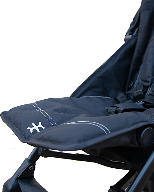 Nikidom OUTLET Passeggino Dual Drive Jet Black - Maniglione Doppio - Pezzo di Showroom Passeggini Leggeri