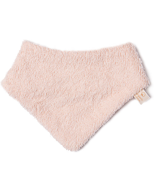 Nobodinoz Bavaglino Bandana Neonati So Cute, Rosa - Cotone Bio Bavagli a Bandana