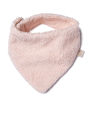Nobodinoz Bavaglino Bandana Neonati So Cute, Rosa - Cotone Bio Bavagli a Bandana