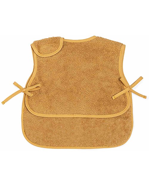 Nobodinoz Bavaglino/Grembiule So Cute - Caramello - Cotone Bio Bavagli Classici