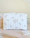 Nobodinoz Beauty Case - Flore - 18x25x7 cm - Cotone Bio Trousse e Pochette