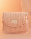 Nobodinoz Beauty Case Maternità Savanna, Rosa - 26x22x6 cm - Velluto Ecologico Trousse e Pochette