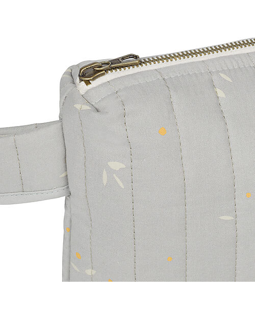 Nobodinoz Beauty Case Stories - Willow Soft Blue - 100% Cotone Organico Trousse e Pochette