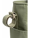 Nobodinoz Borsa Cambio Impermeabile Baby on the Go - Verde Oliva - Cotone Bio Borse Cambio