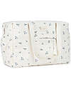 Nobodinoz Borsa Maternità Impermeabile Opera - Lily Blue - Cotone bio Borse Cambio