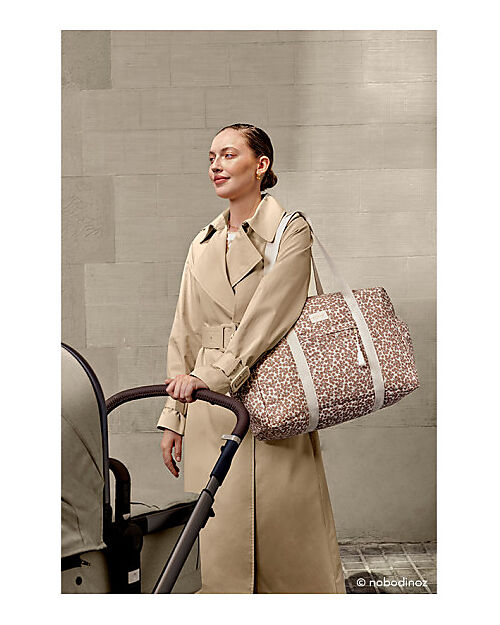 Nobodinoz Borsa Maternità Impermeabile Opera - Sweet Yumiko - Cotone bio Borse Cambio