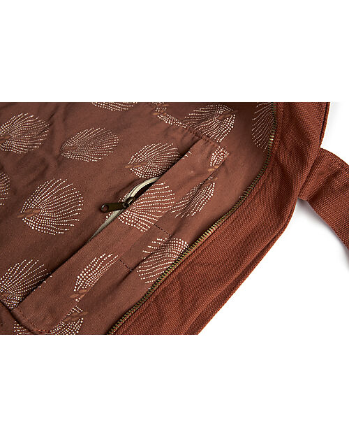 Nobodinoz Borsa Maxi Paris-Tokyo - Rust - Cotone Bio - 53 x 43 x 20 cm Borse da Viaggio