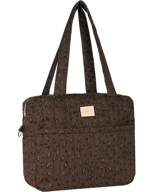Nobodinoz Borsa Organizer per Passeggino Hyde Park - 38x33x16 cm - Leonie Brown Borse e Organizer