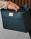 Nobodinoz Borsa Organizer per Passeggino Impermeabile Baby on the Go - Blu - Cotone Bio Borse Cambio