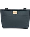 Nobodinoz Borsa Organizer per Passeggino Impermeabile Baby on the Go - Blu - Cotone Bio Borse Cambio