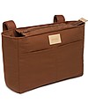 Nobodinoz Borsa Organizer per Passeggino Impermeabile Baby on the Go - Marrone Argilla - Cotone Bio Borse e Organizer