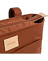Nobodinoz Borsa Organizer per Passeggino Impermeabile Baby on the Go - Marrone Argilla - Cotone Bio Borse e Organizer