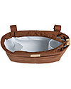 Nobodinoz Borsa Organizer per Passeggino Impermeabile Baby on the Go - Marrone Argilla - Cotone Bio Borse e Organizer