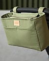 Nobodinoz Borsa Organizer per Passeggino Impermeabile Baby on the Go - Verde Oliva - Cotone Bio Borse e Organizer