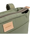Nobodinoz Borsa Organizer per Passeggino Impermeabile Baby on the Go - Verde Oliva - Cotone Bio Borse e Organizer