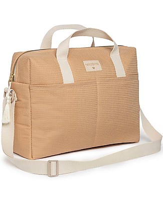 Nobodinoz Borsa per Passeggino Impermeabile Nido d'Ape Gala - Nude Borse Cambio e Accessori