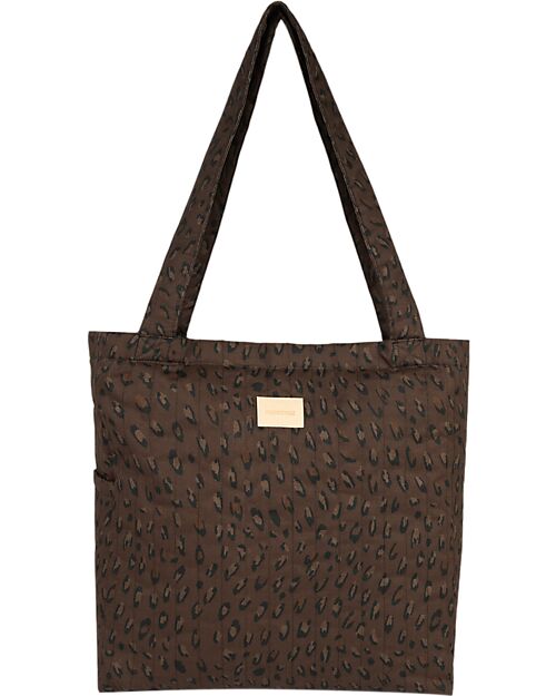 Nobodinoz Borsa Shopper Hyde Park - 42x37x14 cm - Leonie Brown Borse Shopper
