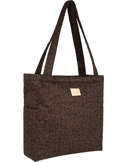 Nobodinoz Borsa Shopper Hyde Park - 42x37x14 cm - Leonie Brown Borse Shopper
