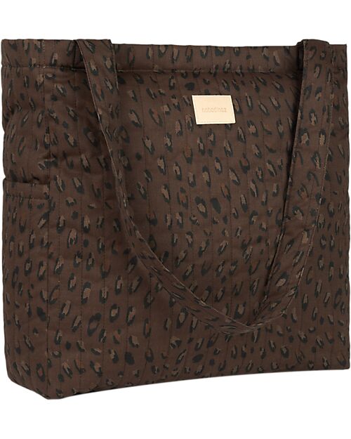 Nobodinoz Borsa Shopper Hyde Park - 42x37x14 cm - Leonie Brown Borse Shopper