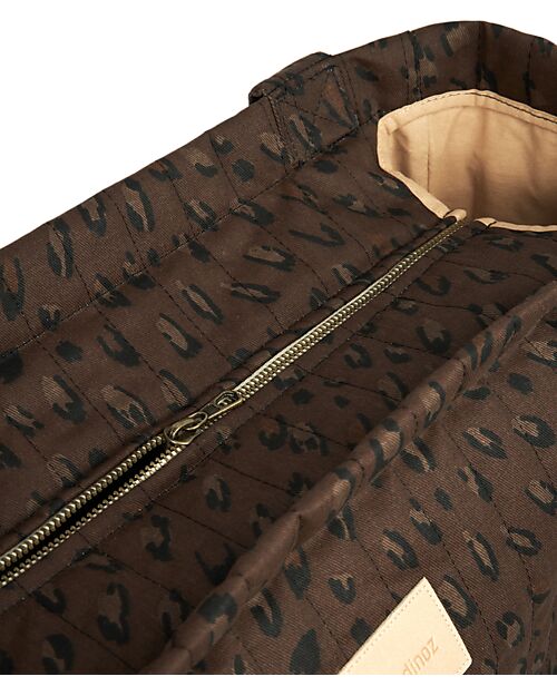 Nobodinoz Borsa Shopper Hyde Park - 42x37x14 cm - Leonie Brown Borse Shopper