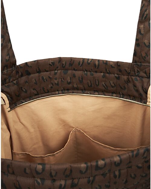 Nobodinoz Borsa Shopper Hyde Park - 42x37x14 cm - Leonie Brown Borse Shopper