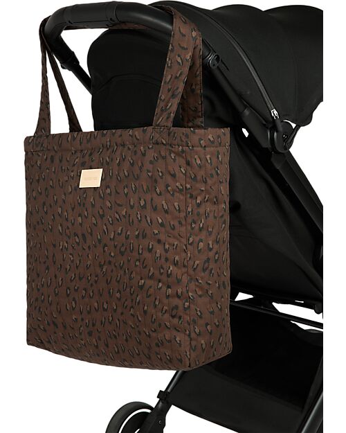 Nobodinoz Borsa Shopper Hyde Park - 42x37x14 cm - Leonie Brown Borse Shopper