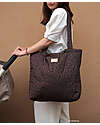 Nobodinoz Borsa Shopper Hyde Park - 42x37x14 cm - Leonie Brown Borse Shopper
