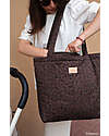 Nobodinoz Borsa Shopper Hyde Park - 42x37x14 cm - Leonie Brown Borse Shopper