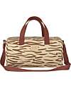 Nobodinoz Borsa Sportiva Impermeabile Get Ready - Brown Waves Borse da Viaggio