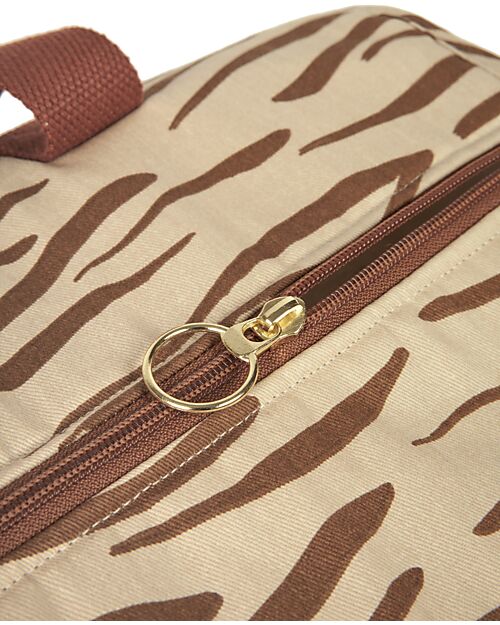 Nobodinoz Borsa Sportiva Impermeabile Get Ready - Brown Waves Borse da Viaggio
