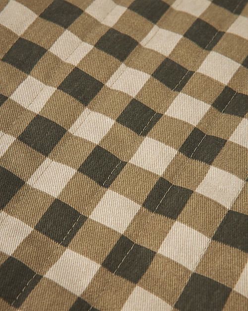 Nobodinoz Borsa Termica Impermeabile per Snack e Biberon Baby on the Go - Green Checks - Cotone Bio Contenitori Termici